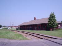 CN St-Jean-sur-Richelieu, Quebec station - First Railroad station in Canada