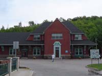 Former Temiscaming, Quebec train station. Current use: Museum.