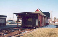 Former Warwick station, CN Danville Sub, Now "Maison des Jeunes 14-18", Warwick,QC